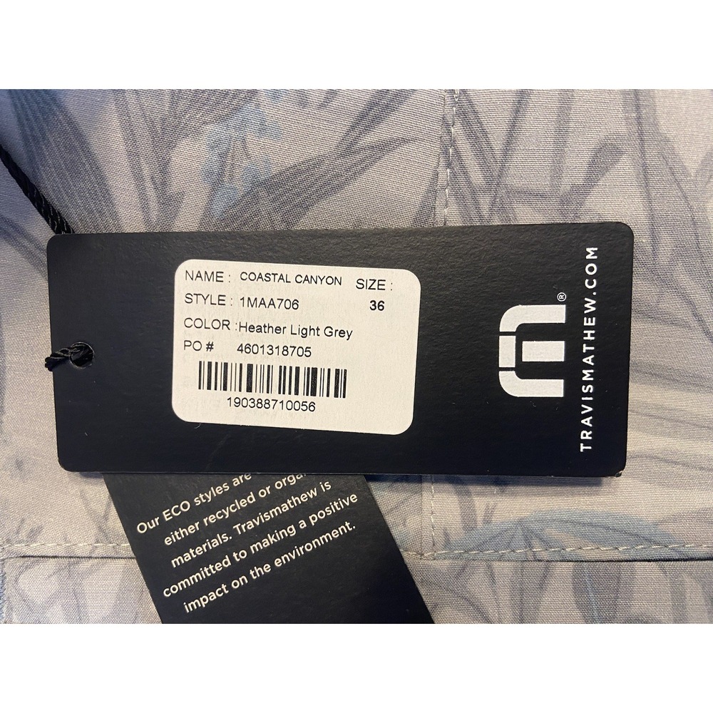 Men's‎ Travis Mathew Shorts Coastal Canyon 8 In Good Fun/Hana Hou 9 In Sz 36 NWT - Picture 12 of 16